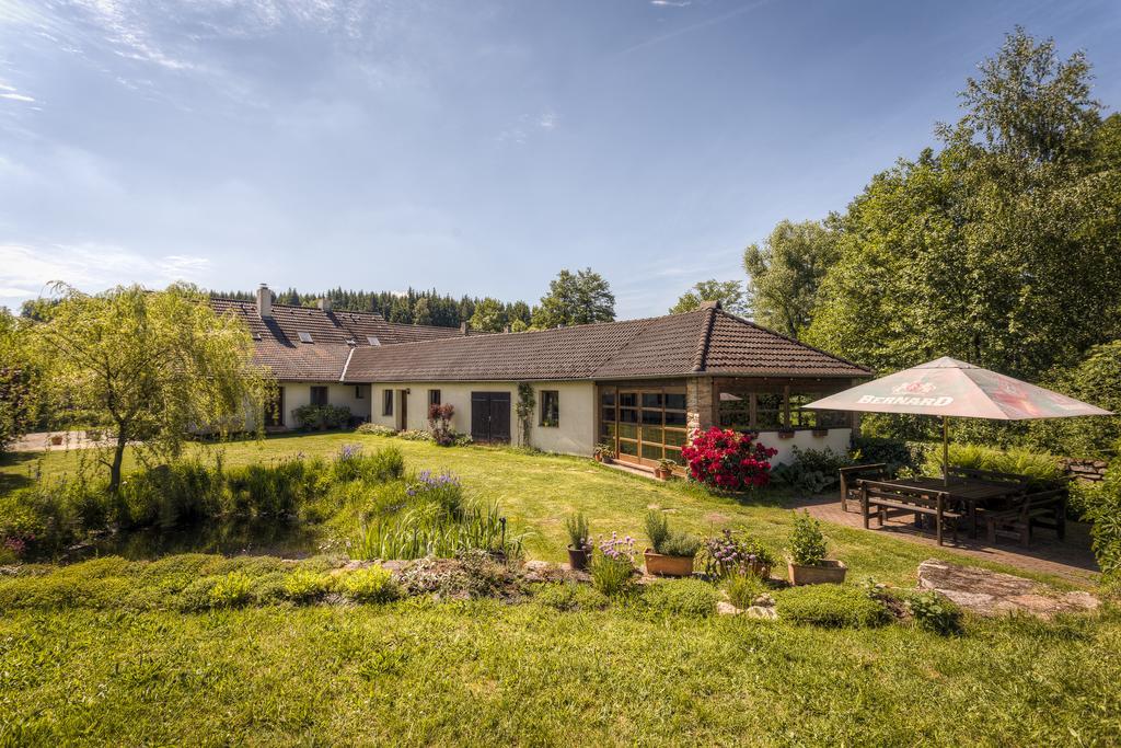 Penzion U Dracice Hotell Nová Bystřice Exteriör bild