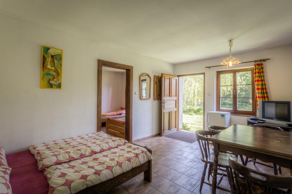 Penzion U Dracice Hotell Nová Bystřice Exteriör bild